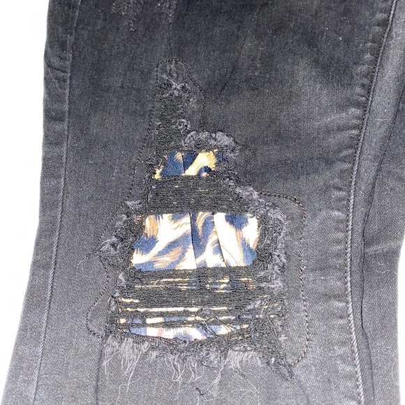 Judy blue  black leopard patch - Picture 3 of 5